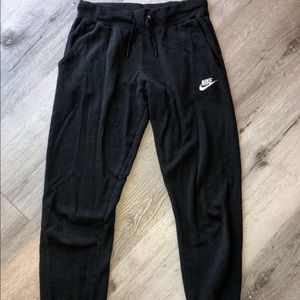 Black Nike sweatpants